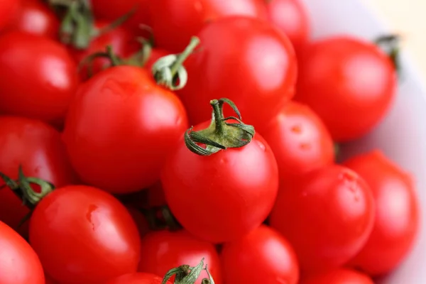 Cherry rajčata pozadí — Stock fotografie