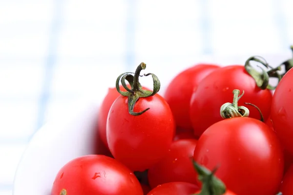 Tomates cerises fond — Photo