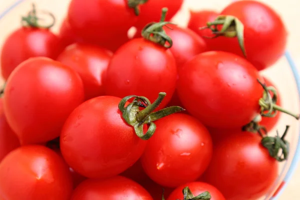 Körsbärstomater bakgrund — Stockfoto