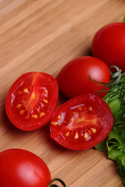 Pomidory liczb całkowitych — Zdjęcie stockowe