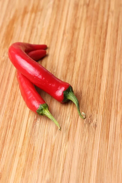 Pimenta vermelha quente ou pimenta — Fotografia de Stock