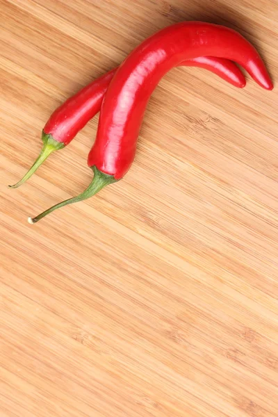 Pimenta vermelha quente ou pimentão — Fotografia de Stock