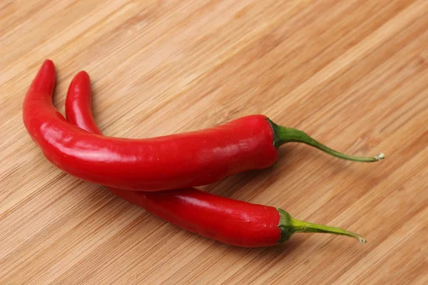 Pimenta vermelha quente ou pimenta — Fotografia de Stock