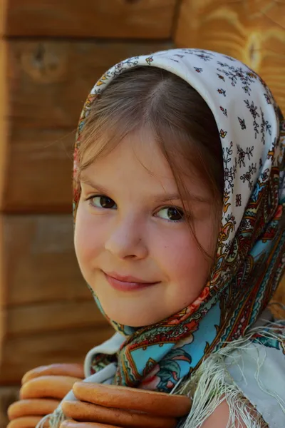 Close up kid portrait — Stock Photo, Image