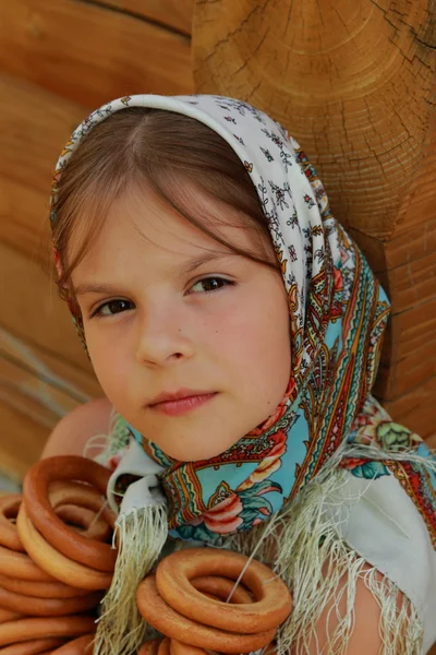 Close up kid portrait — Stock Photo, Image