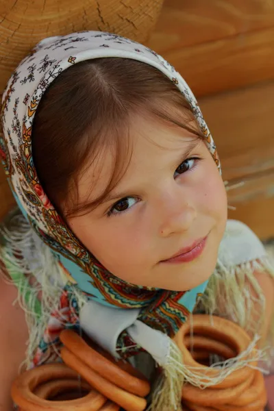 Primer retrato de niño — Foto de Stock