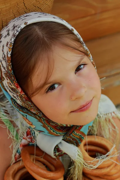 Ρωσική κοριτσάκι — Φωτογραφία Αρχείου