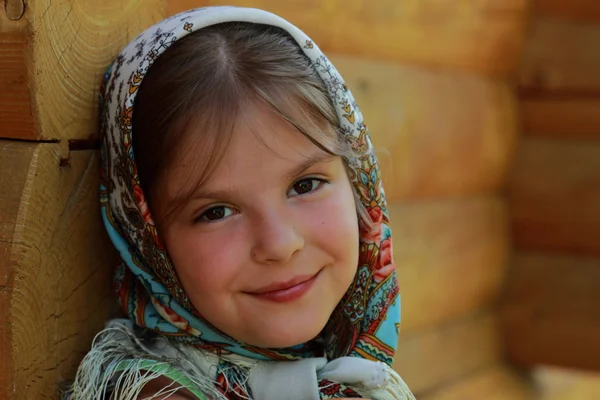 Ruská holčička — Stock fotografie