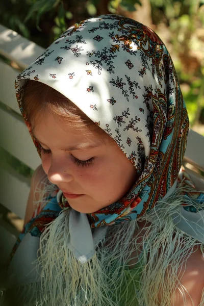 Kid outdoor — Stock Photo, Image