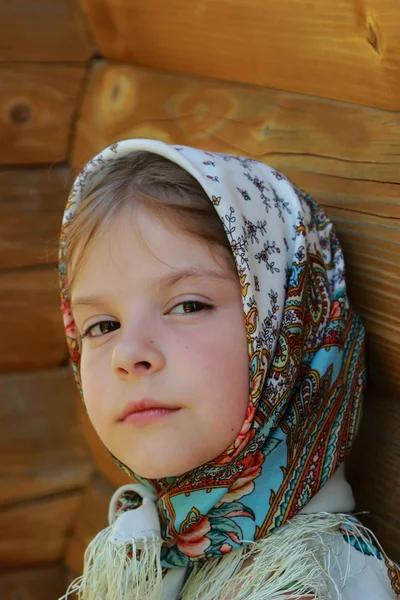 Beautful malá holka portrét — Stock fotografie