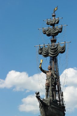 Moskova, Rusya - Temmuz 19:monument, Moskova, Rusya