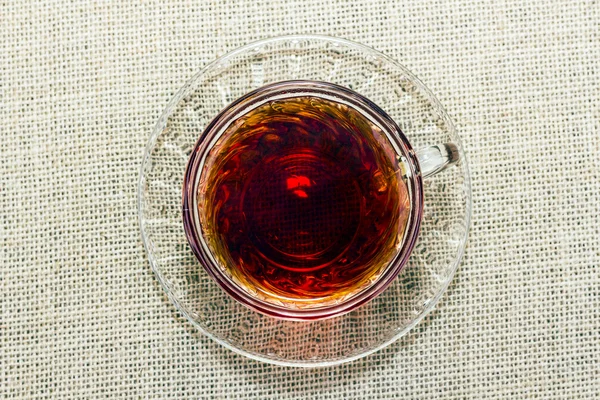 Tasse de thé noir — Photo