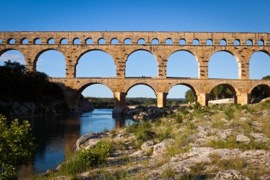 Pont du Gard, Languedoc-Roussillon, Fransa