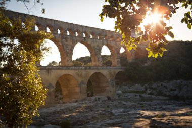 Pont du Gard, Languedoc-Roussillon, Fransa
