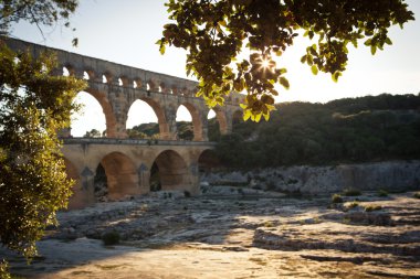Pont du Gard, Languedoc-Roussillon, Fransa
