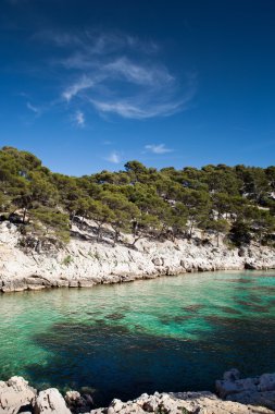 görkemli Güney Fransa kıyıları (calanques de cassis), Güney f