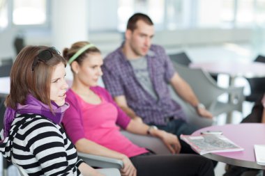 Grup kolej veya Üniversite öğrenci