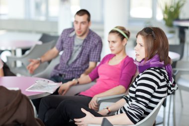 Grup kolej veya Üniversite öğrenci