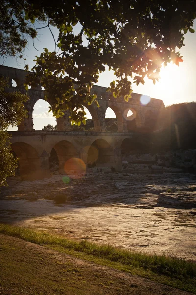 Pont du Gard, Languedoc-Roussillon, Frankrike — Stockfoto