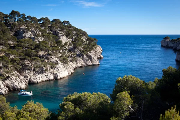 Splendida costa meridionale della Francia (Calanques de Cassis), F meridionale — Foto Stock