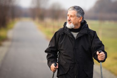 Komuta sizde nordic walking, açık hava keyfi