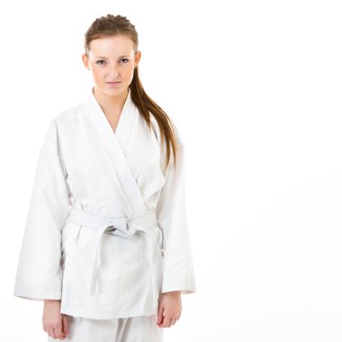 karate kimono kadında