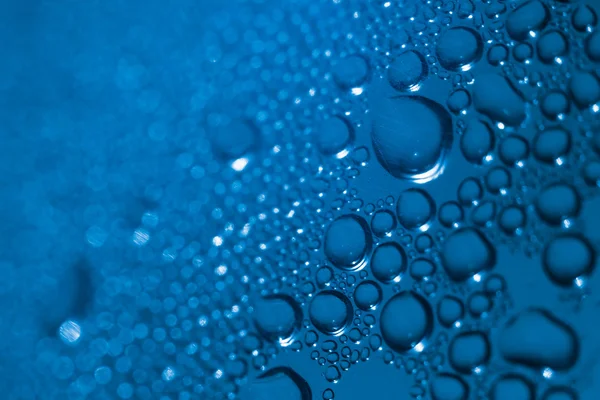 Refrescante fundo aquoso azul — Fotografia de Stock