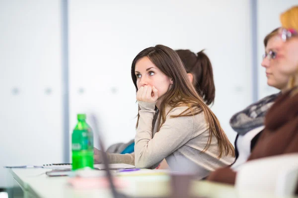 Studenti ve třídě — Stock fotografie