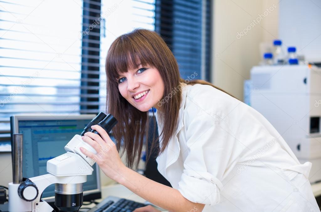 Portrait of a female researcher