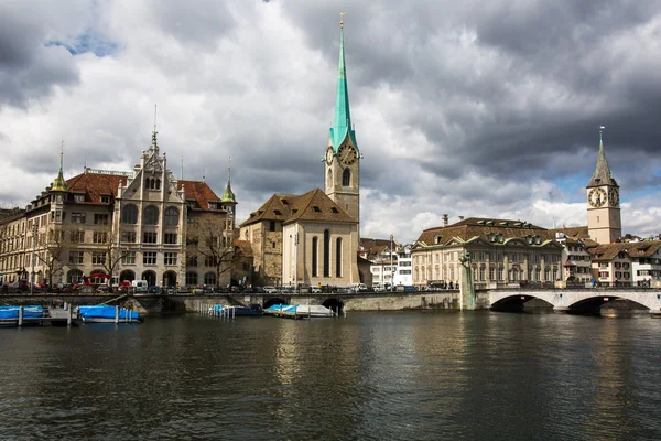 Paisaje urbano de Zurich —  Fotos de Stock