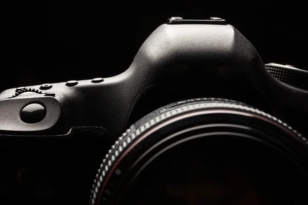 Professional modern DSLR camera — Stock Photo, Image