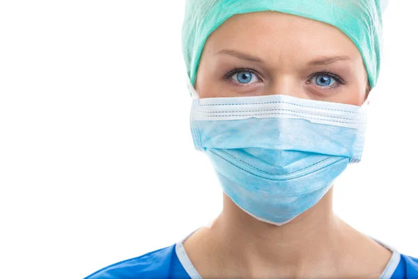 Kvinnliga läkare eller kirurg — Stockfoto