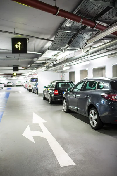 Underground parking — Stock Photo, Image