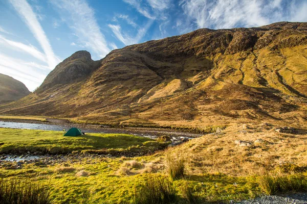 Glen etive, szkocki higland, Wielka Brytania — Zdjęcie stockowe