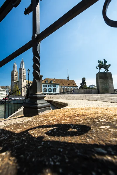 Zürich stadsgezicht — Stockfoto