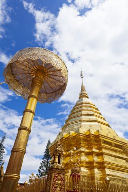 WAT phrathat DOI suthep Tapınağı chiang Mai, Tayland.