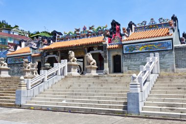 Tapınak hong Kong, Çin.