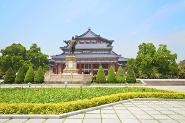 sun yat-Sen'in memorial hall Guangzhou, Çin.