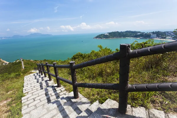 Trilha de caminhadas em Hong Kong — Fotografia de Stock