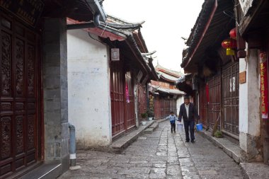 Lijiang tarihi kent, UNESCO tarafından dünya mirası yunnan Eyaleti,