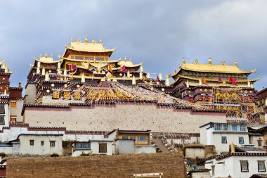 ganden sumtseling Manastırı shangrila, yunnan, Çin.