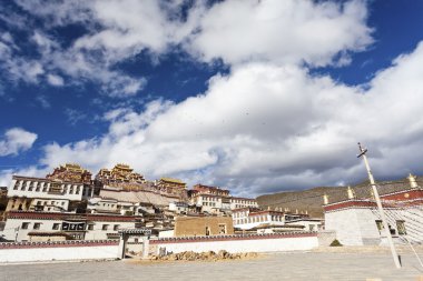 ganden sumtseling Manastırı shangrila, yunnan, Çin.