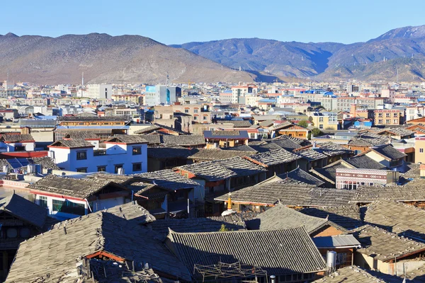 Shangri-la città vecchia in Cina — Foto Stock