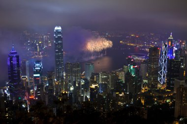 Fireworks hong Kong, Çin