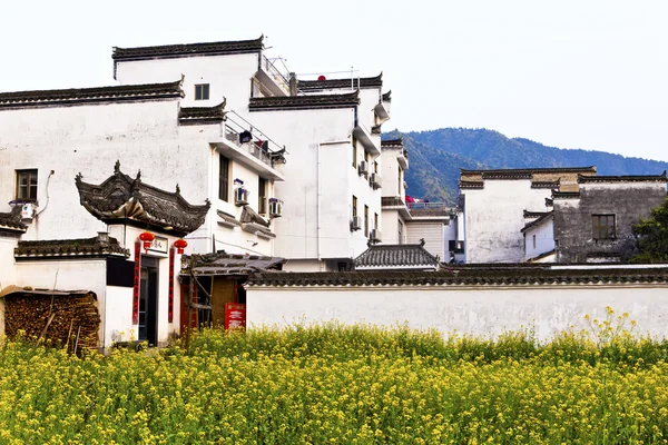 Vidéki házak wuyuan, Csianghszi tartomány, Kína. — Stock Fotó