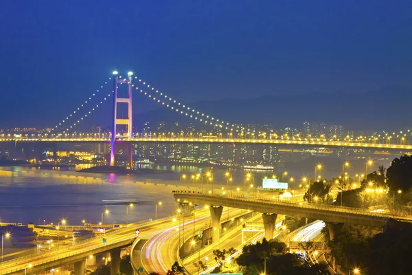 Bridge in modern city — Stock Photo, Image