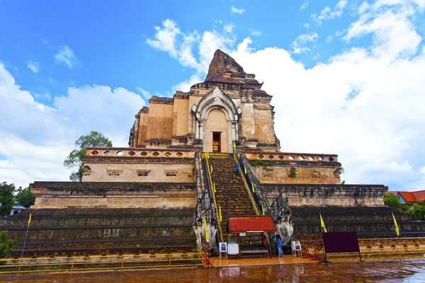 迪隆寺在泰国清迈. — 图库照片