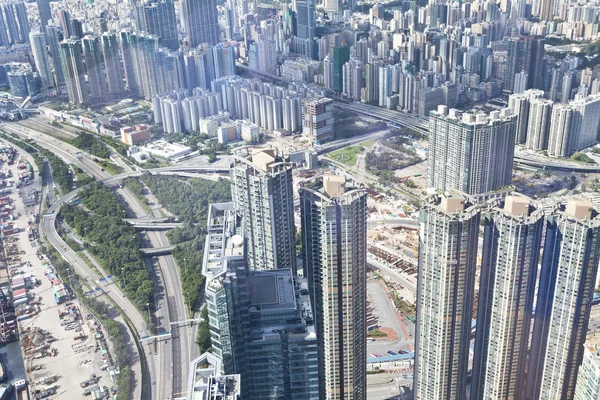 Downtown of Hong Kong city — Stock Photo, Image