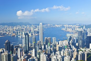 Hong kong gün görünümü