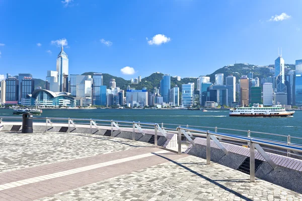 Hong kong hamn — Stockfoto